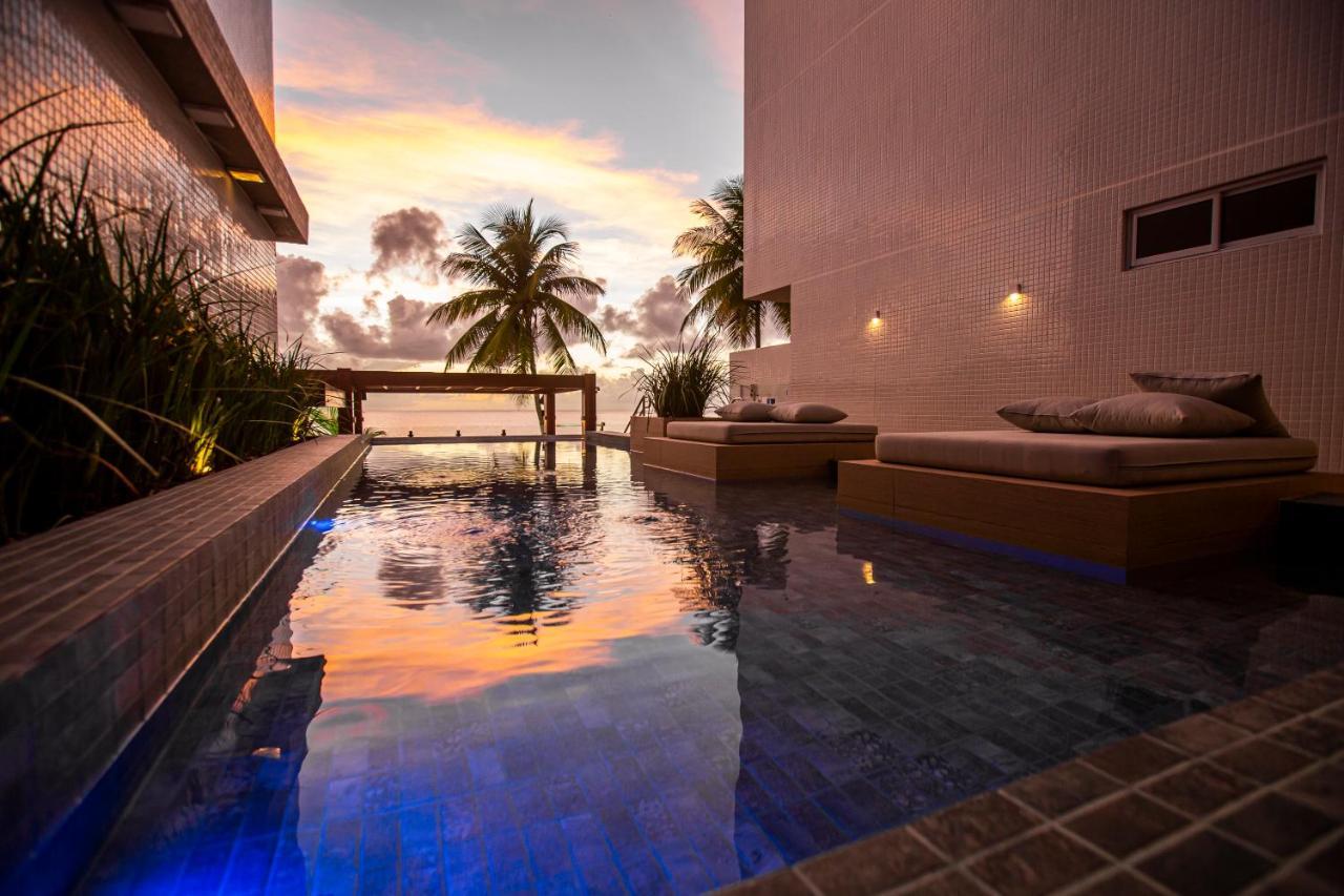 Apartamento Com Jacuzzi Na Beira Mar De Joao Pessoa No Branco Haus Extérieur photo