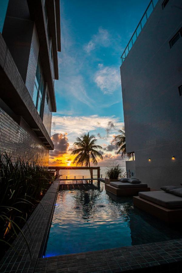 Apartamento Com Jacuzzi Na Beira Mar De Joao Pessoa No Branco Haus Extérieur photo