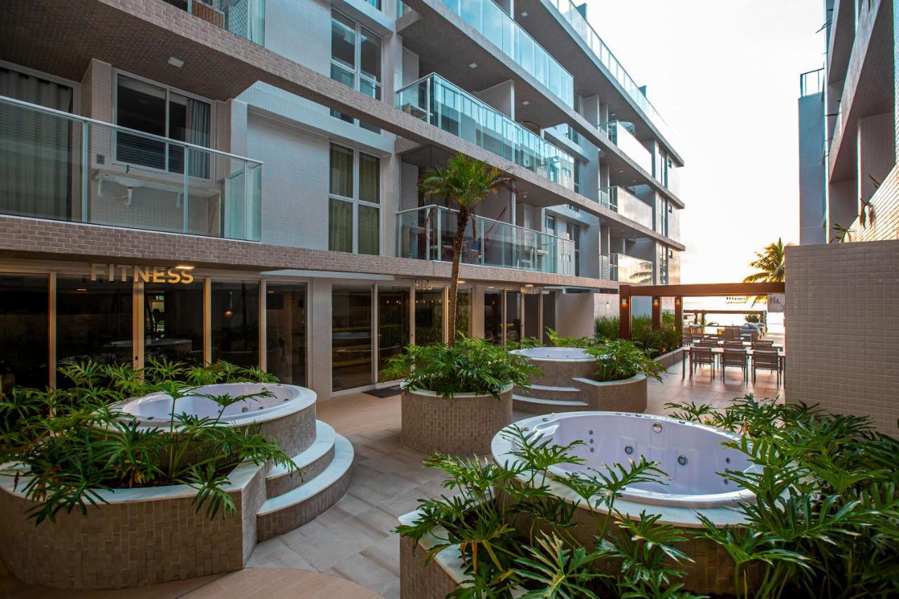 Apartamento Com Jacuzzi Na Beira Mar De Joao Pessoa No Branco Haus Extérieur photo